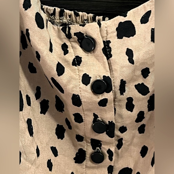 Gypsies & Moondust Cropped Cheetah Print Tank Top S - Picture 2 of 4